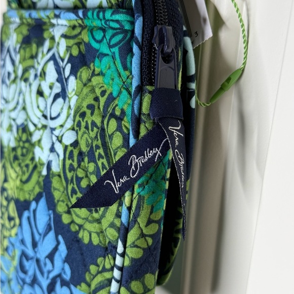 Vera Bradley Blue and Green Crossbody Bag - Picture 4 of 6